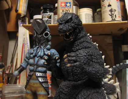 T's Facto 84ゴジラ・ビリケン商会バルタン星人: ガレージキット